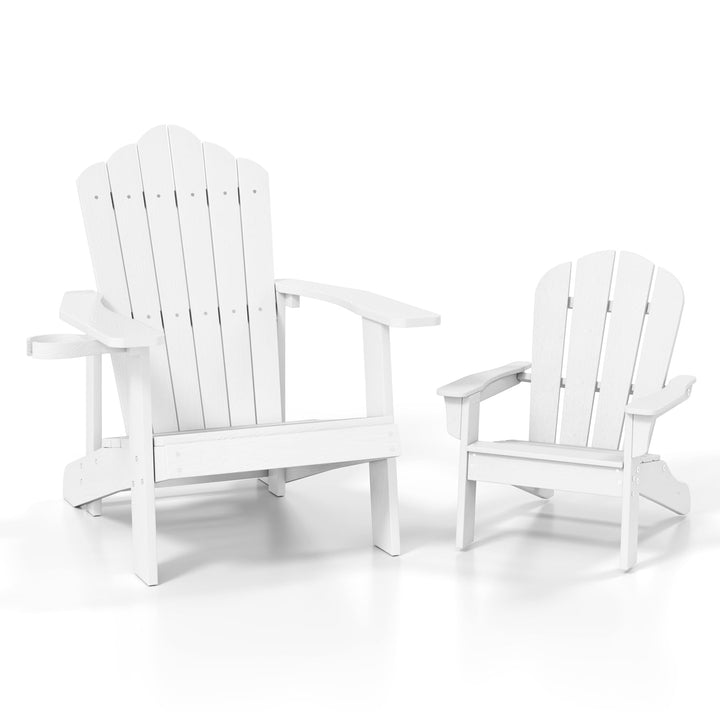 Giantex Adirondack Chairs Set of 2 for Adults and Kids