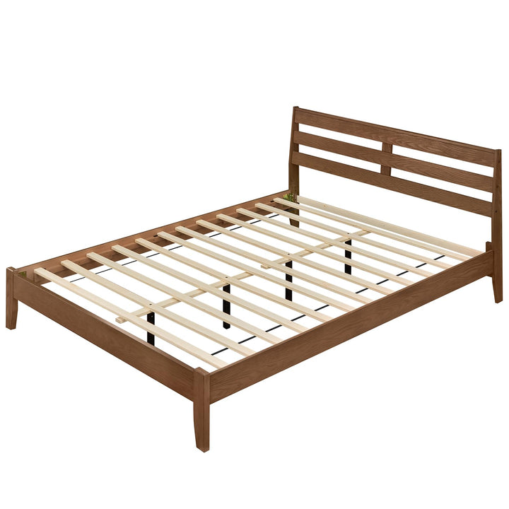 Giantex Twin Size Bed Frame with Slat Headboard