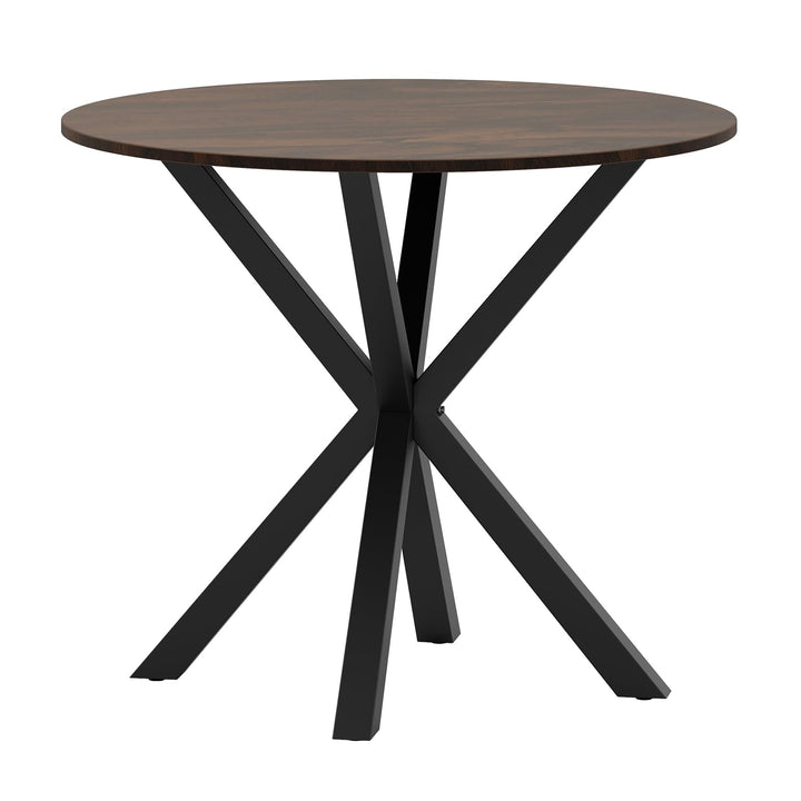 Giantex Farmhouse Kitchen Table with Rubber Wood Legs