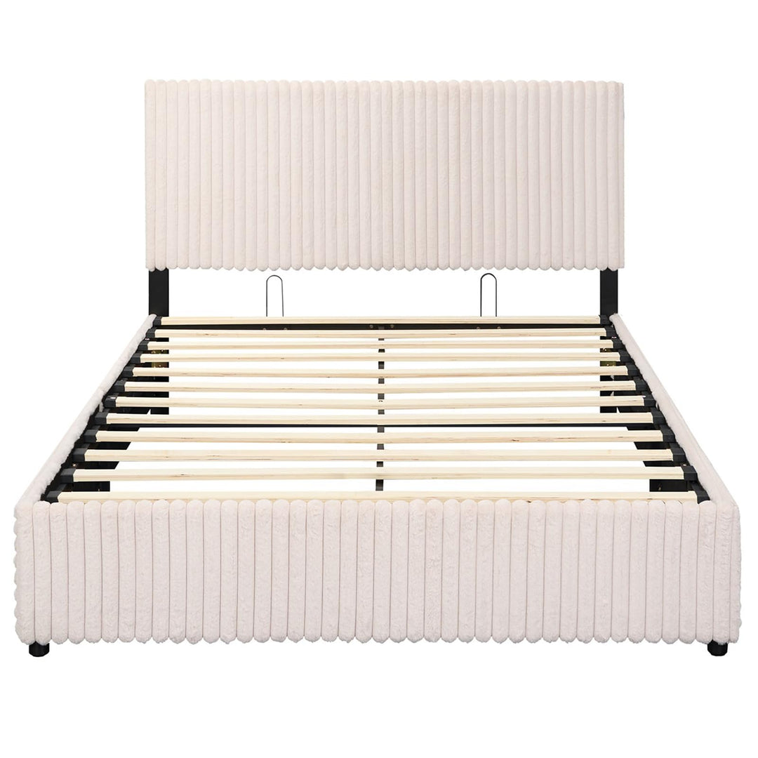 Giantex Queen Size Lift Up Storage Bed