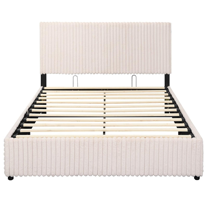 Giantex Queen Size Lift Up Storage Bed