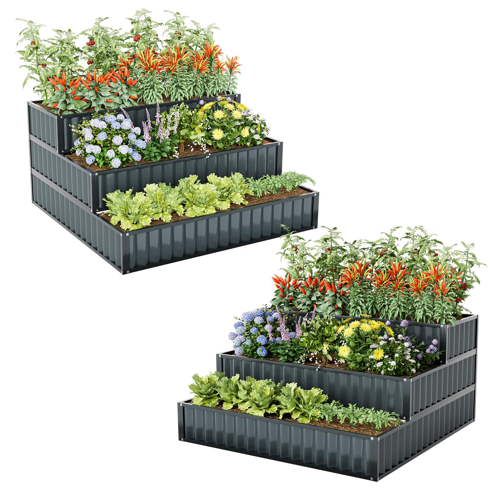Giantex 3 Tier Raised Garden Bed