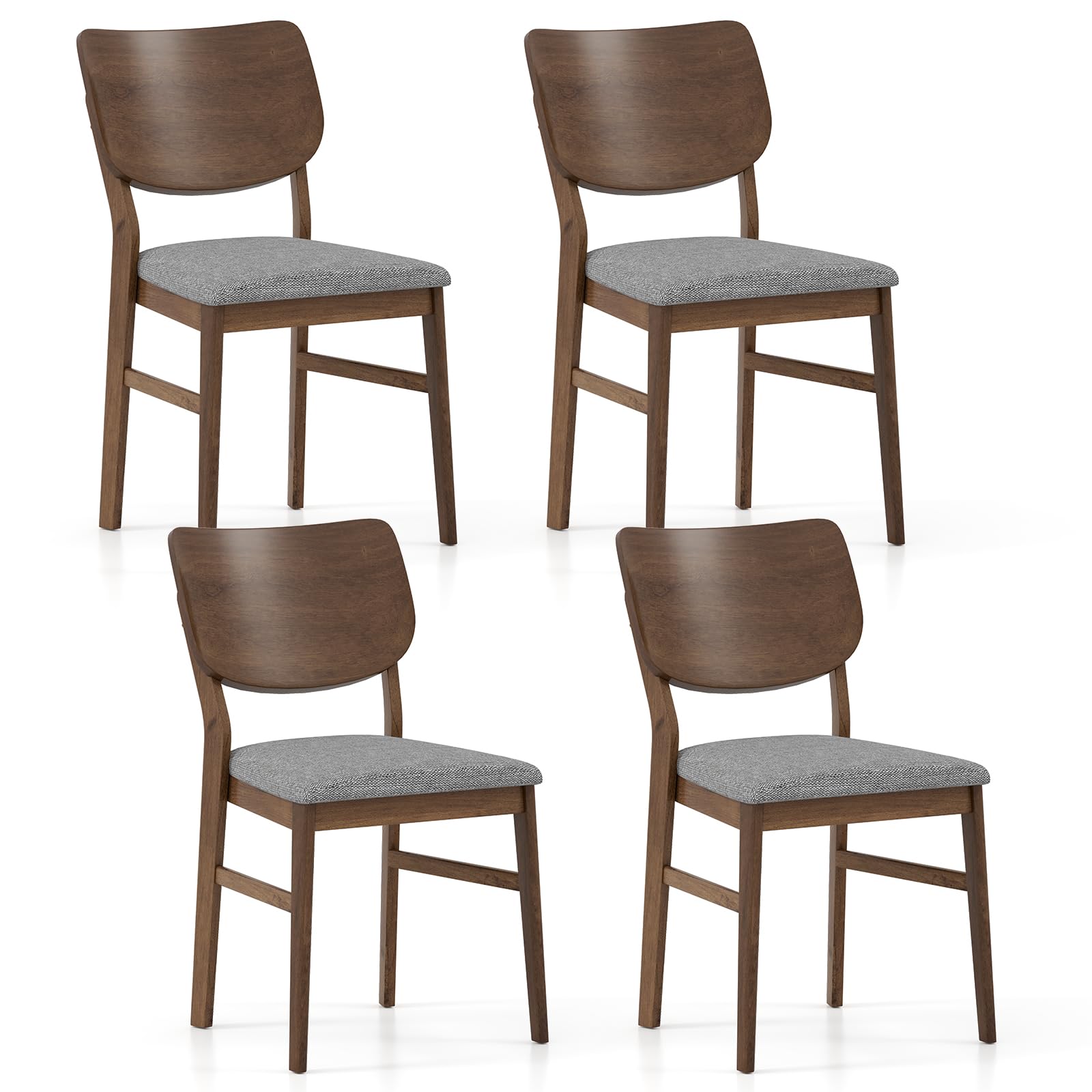 Giantex Wooden Dining Chairs Set