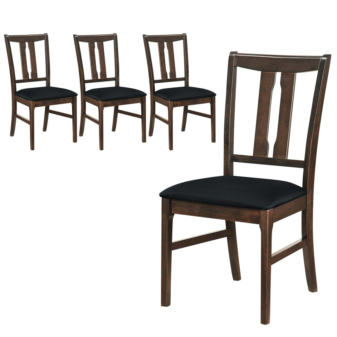 Giantex Fabric Upholstered Kitchen Chair w/Padded Seat for Home Restaurant