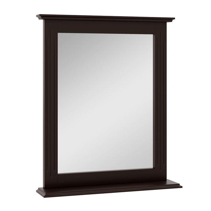 Wooden Frame Modern Rectangular Hanging Vanity Makeup Mirrors for Washroom