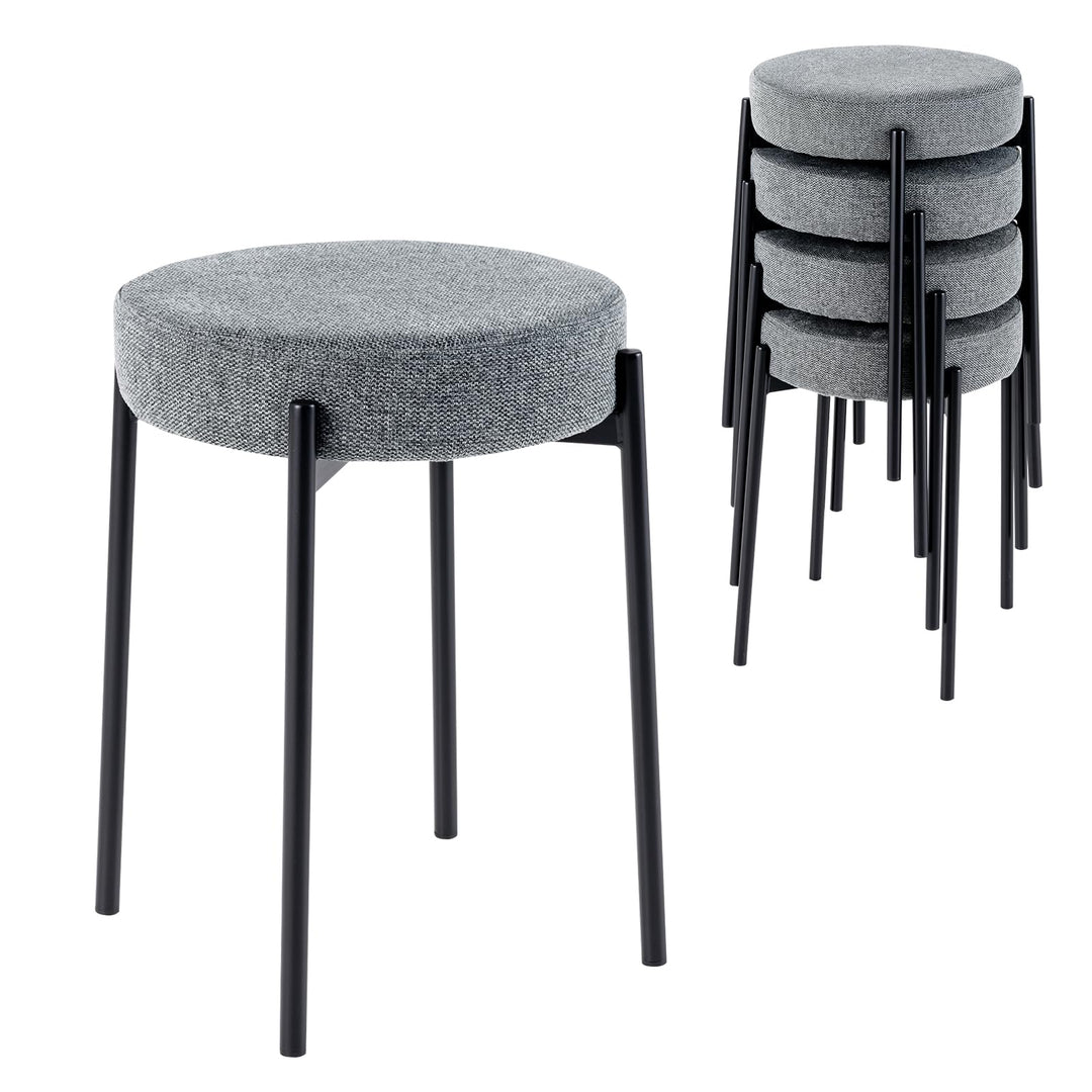 Giantex Stackable Stools Set of 4