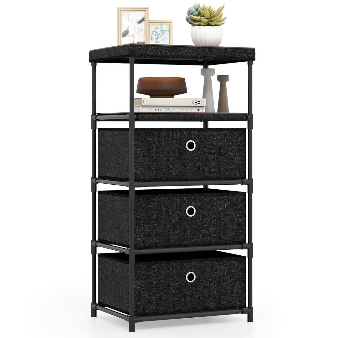 Giantex Dresser with 3 Drawers for Living Room