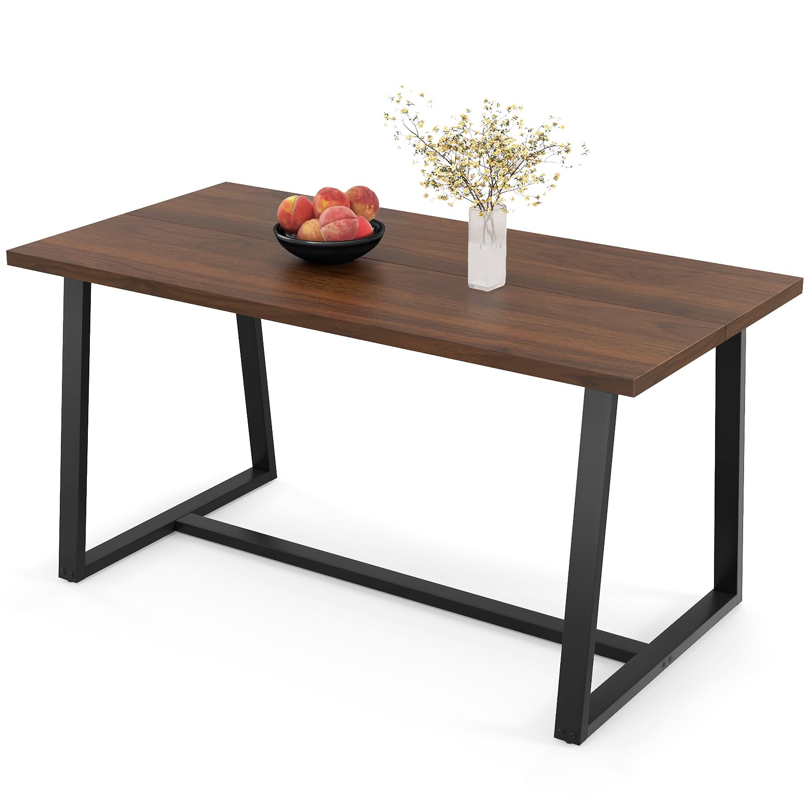 Giantex 63" Large Dining Table for 4-6