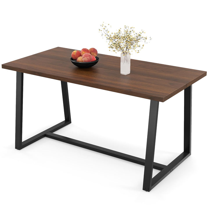 Giantex 63" Large Dining Table for 4-6