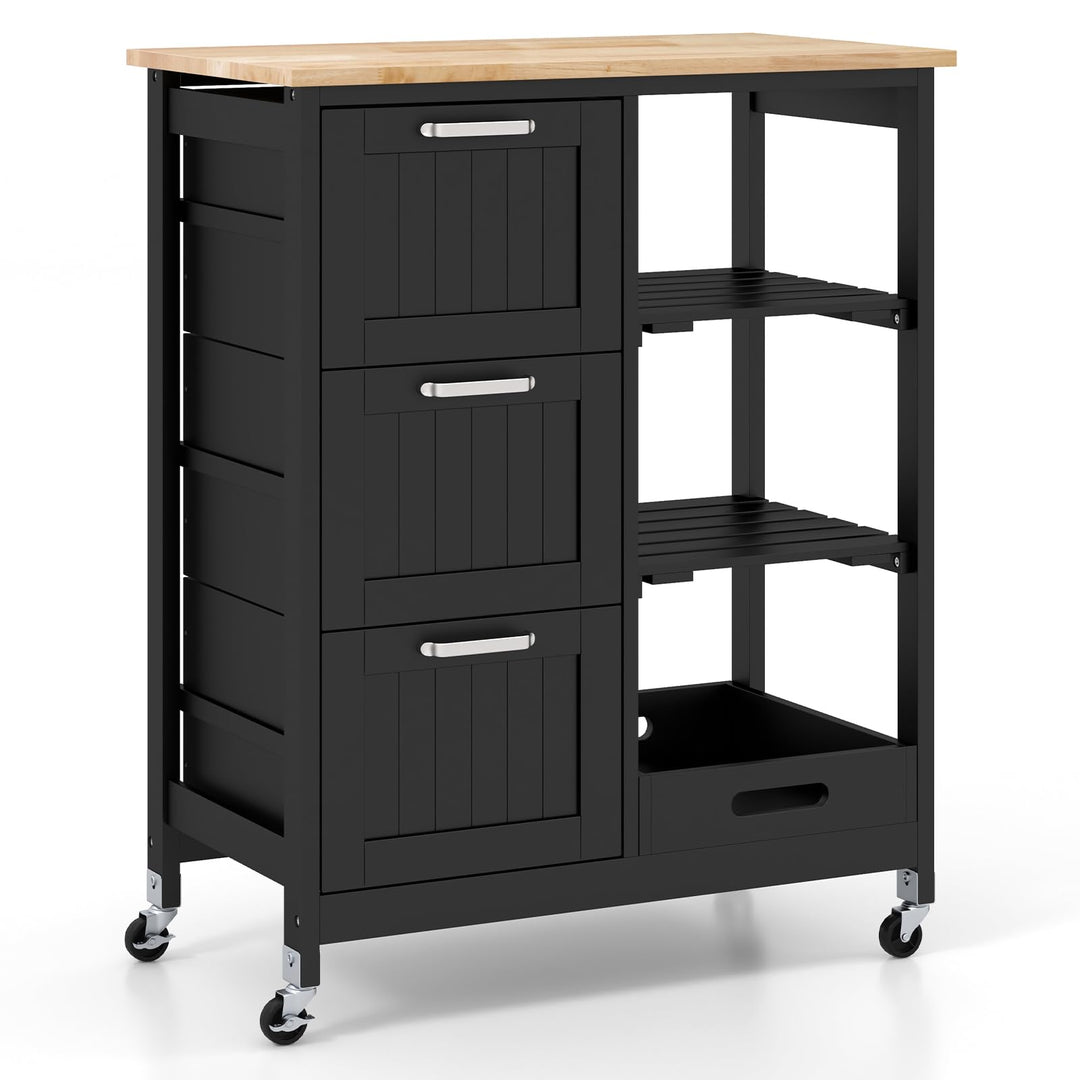 Giantex Kitchen Island Cart on Wheels