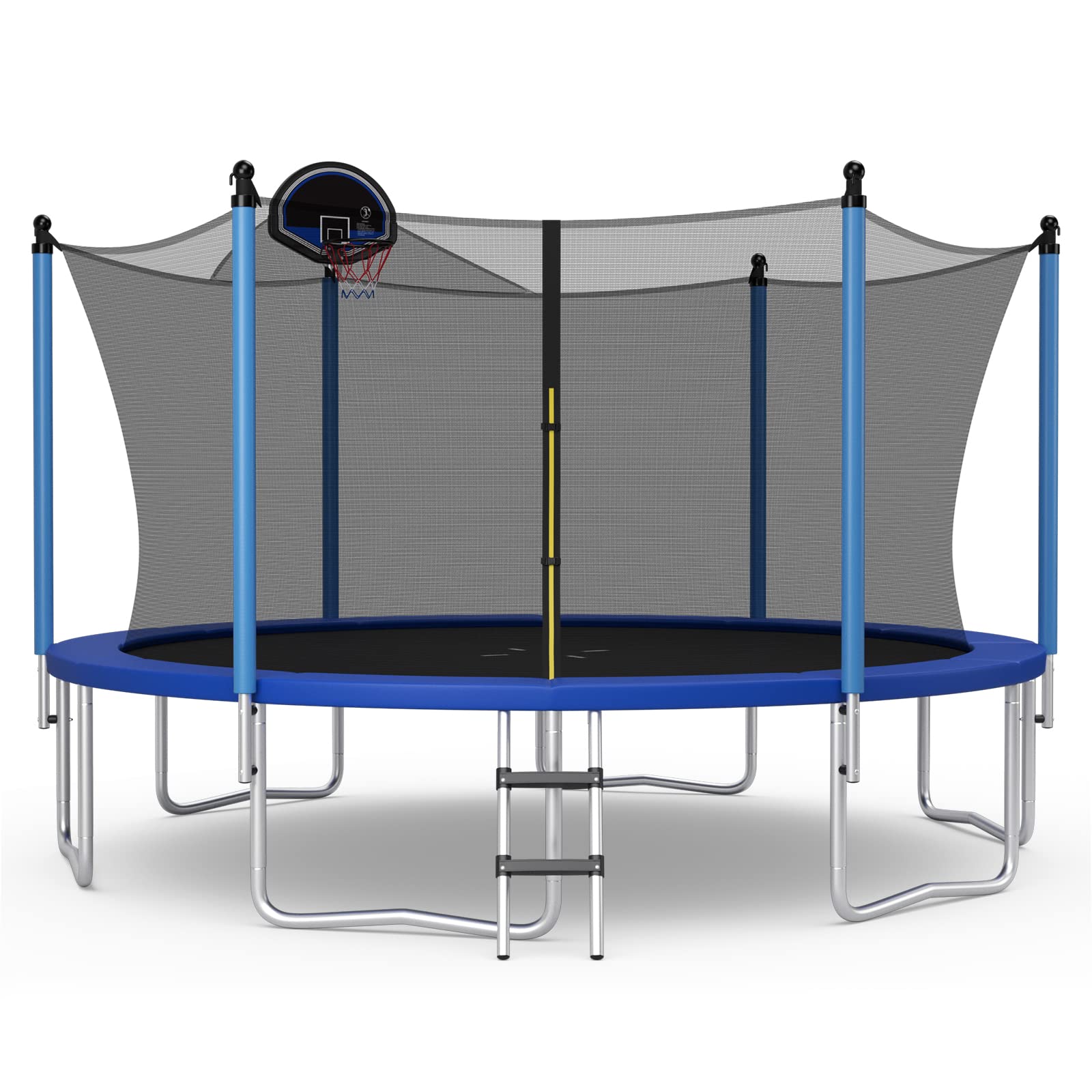 Trampoline with Basketball Hoop - Giantex