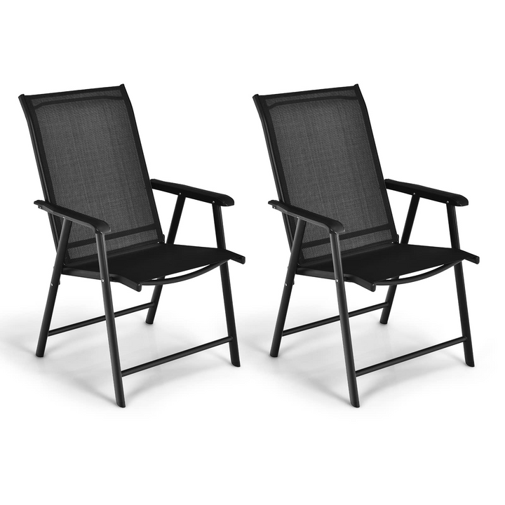 Giantex Patio Dining Chairs, Outdoor Chairs, Portable Folding Chairs