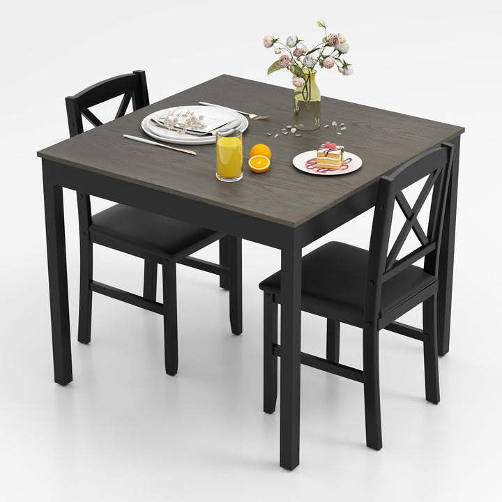 Giantex 3-Piece Dining Table Set for 2