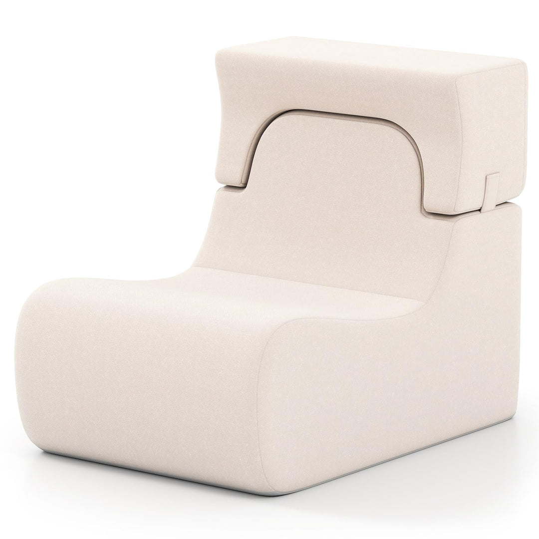 Giantex Floor Chair for Adults, Lazy Sofa with Detachable Headrest