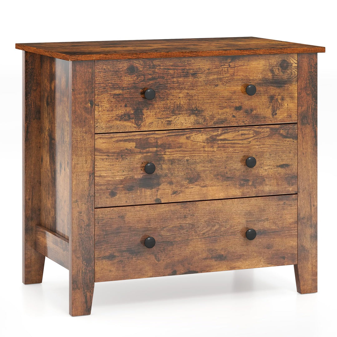 Giantex Small 3-Drawer Dresser for Bedroom