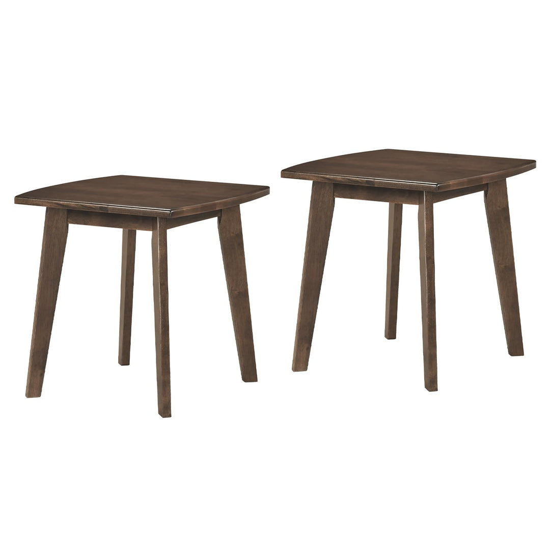 Giantex Modern Square Side Table Set of 1/2