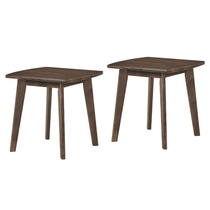 Giantex Modern Square Side Table Set of 1/2