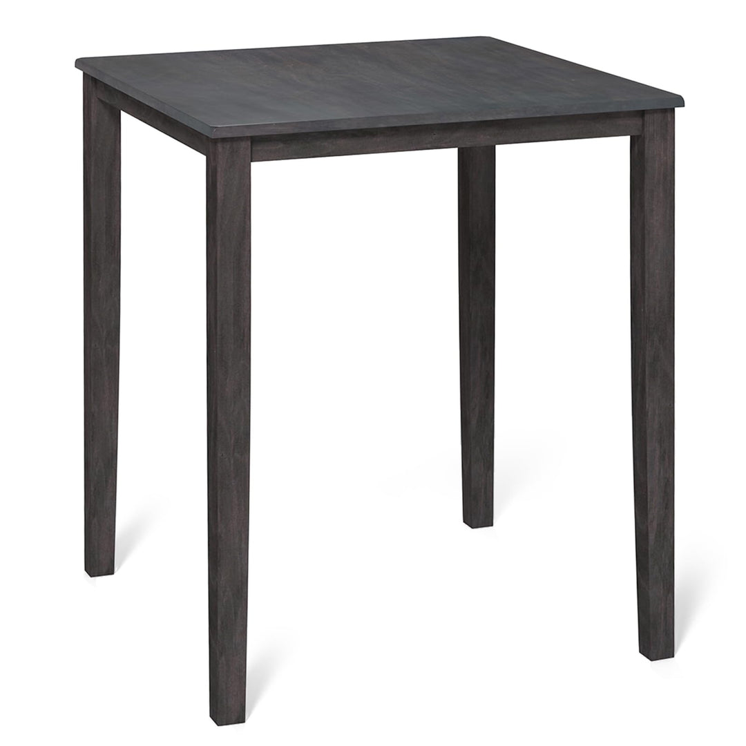 Giantex Square Dining Table with Solid Wood Frame