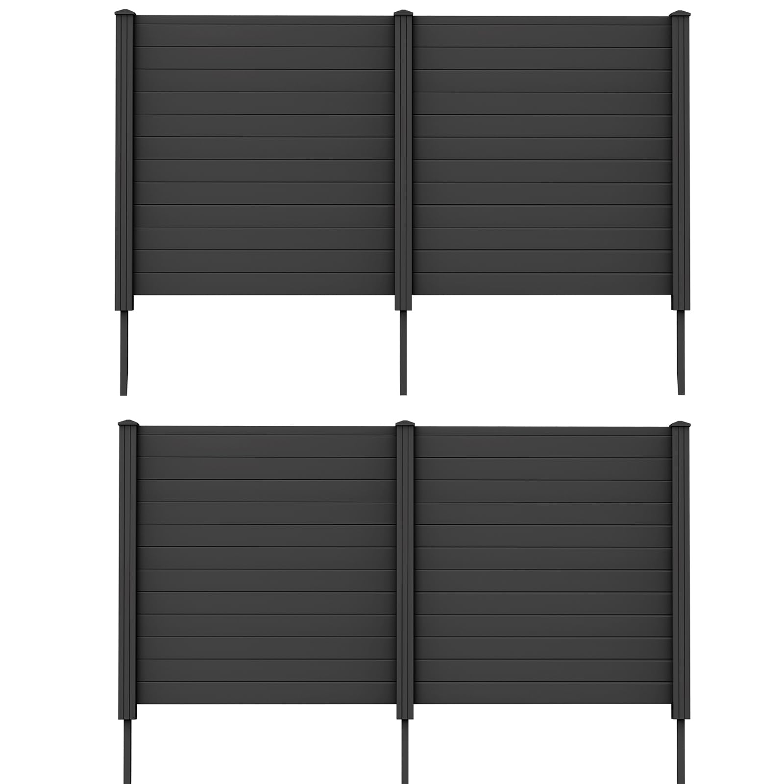 Trash Can Enclosure with 3 Stakes - Giantex