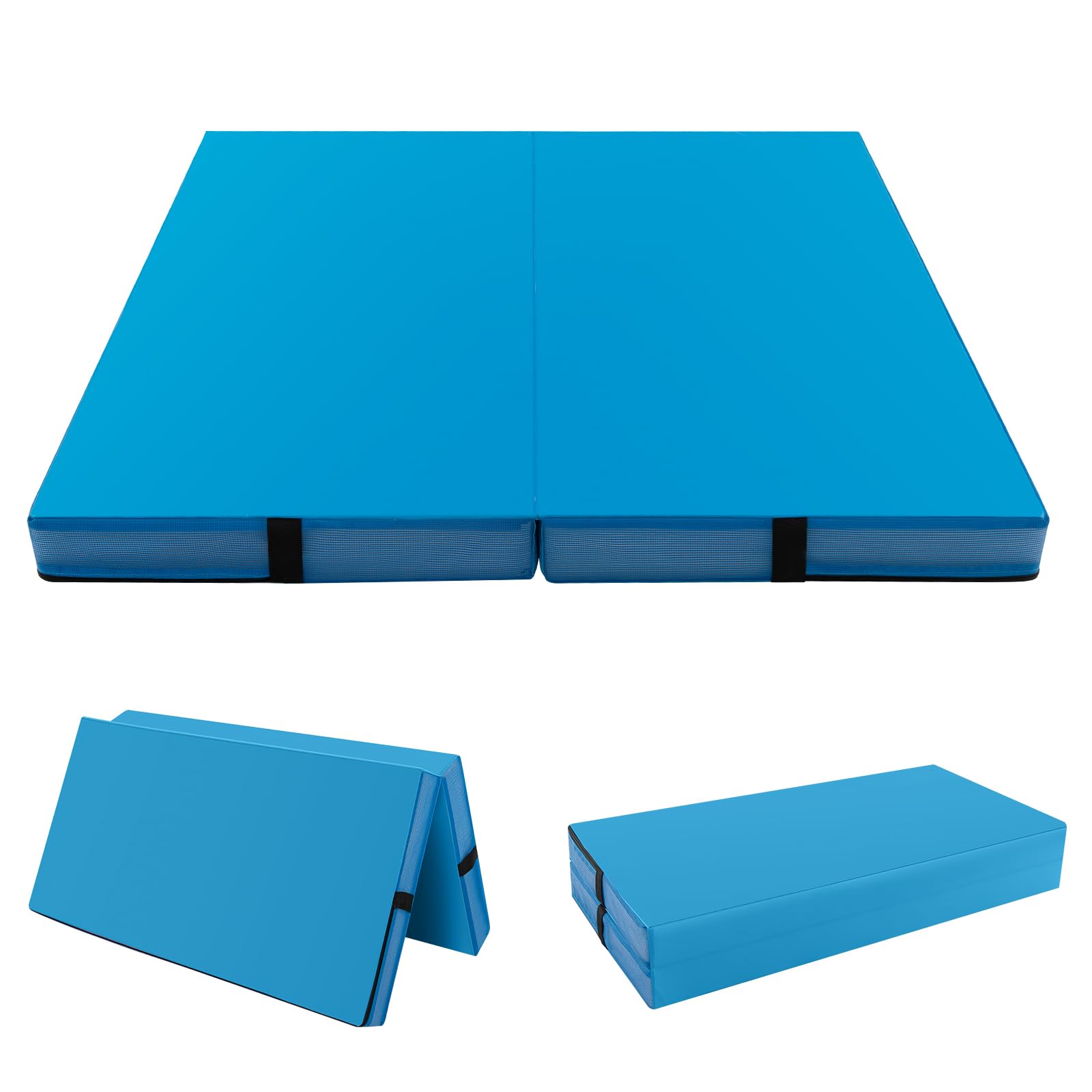 4" Thick Folding Gymnastics Mat - Giantex