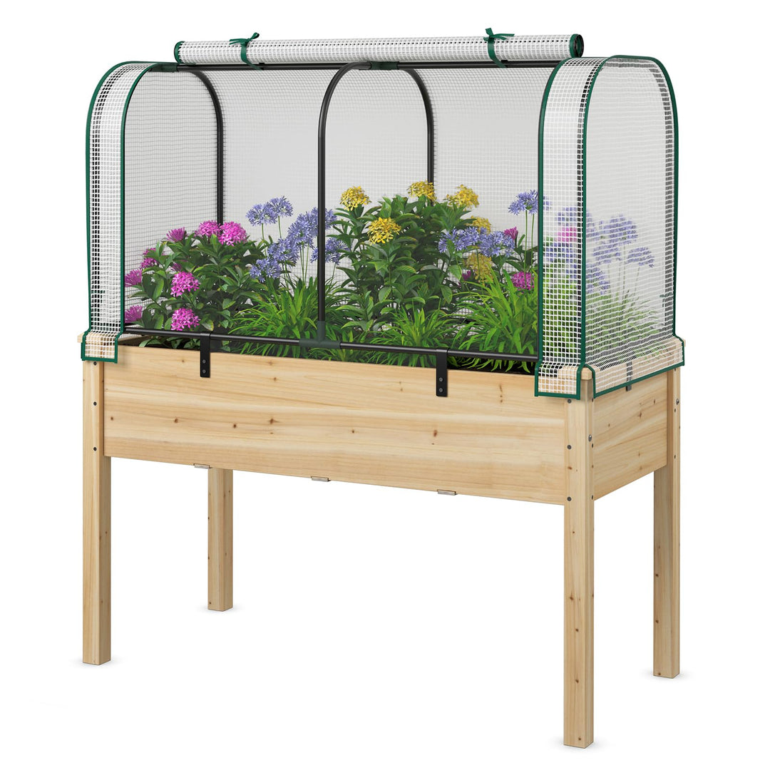 Giantex Raised Garden Bed with Cover