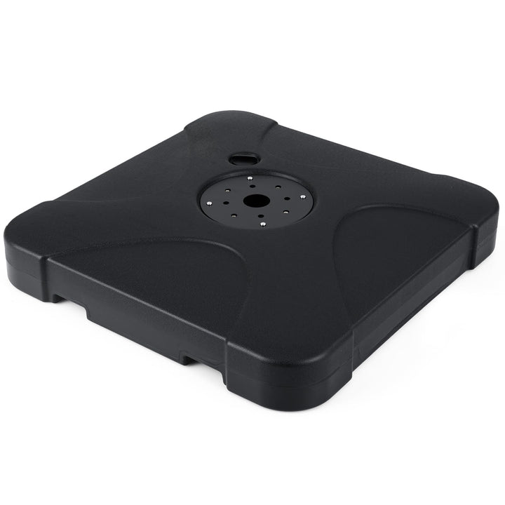 Giantex Cantilever Umbrella Base | 242 lbs Fillable Offset Patio Umbrella Stand