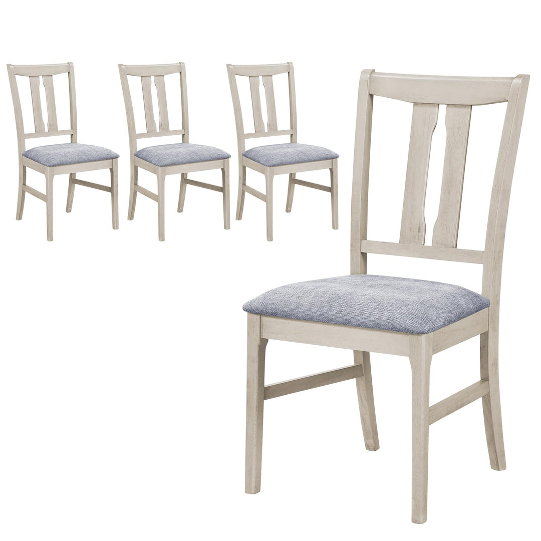 Giantex Fabric Upholstered Kitchen Chair w/Padded Seat for Home Restaurant