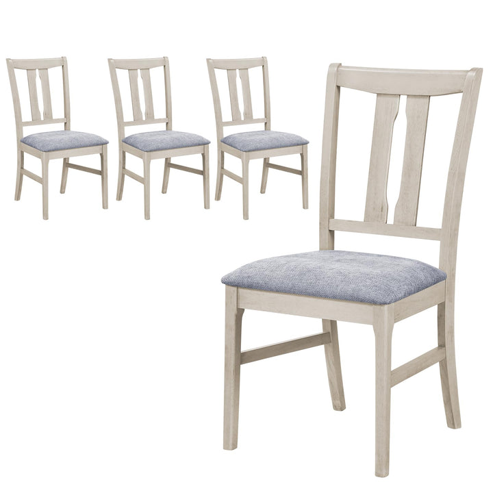 Giantex Fabric Upholstered Kitchen Chair w/Padded Seat for Home Restaurant