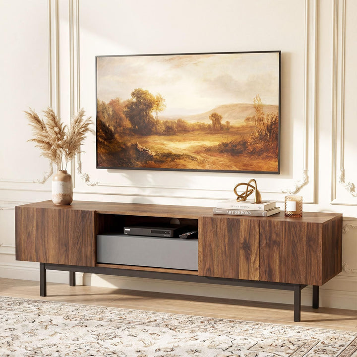 Giantex Mid Century Modern TV Stand for TVs up to 80"