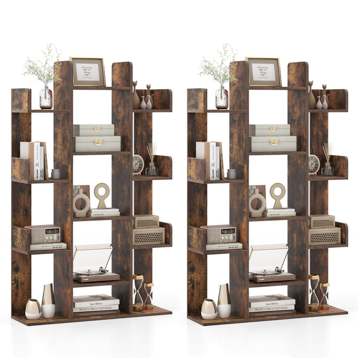 Giantex 7-Cube Tree Bookshelf