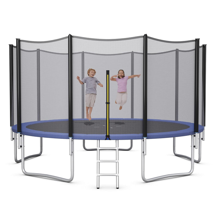 ASTM Approved 8 10 12 14 15 16Ft Trampoline for Adults Kids