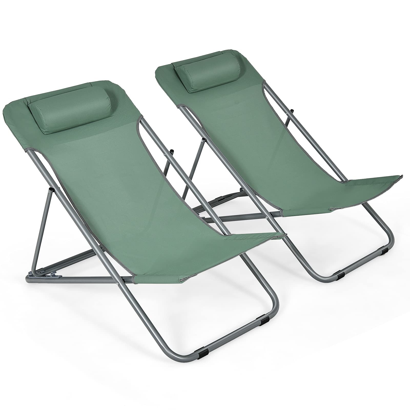 Giantex Beach Chair for Adults Camping Chair Set