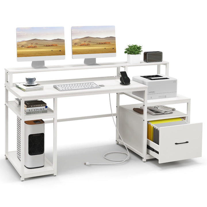Giantex Computer Desk with Drawer