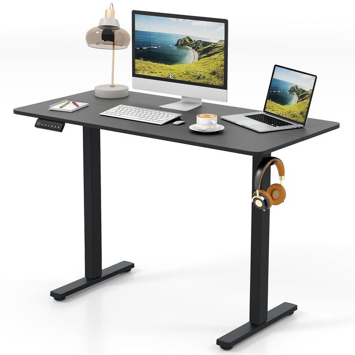 Giantex Electric Standing Desk 48" x 24" Ergonomic Height Adjustable Sit to Stand Desk with 3 Memory Preset