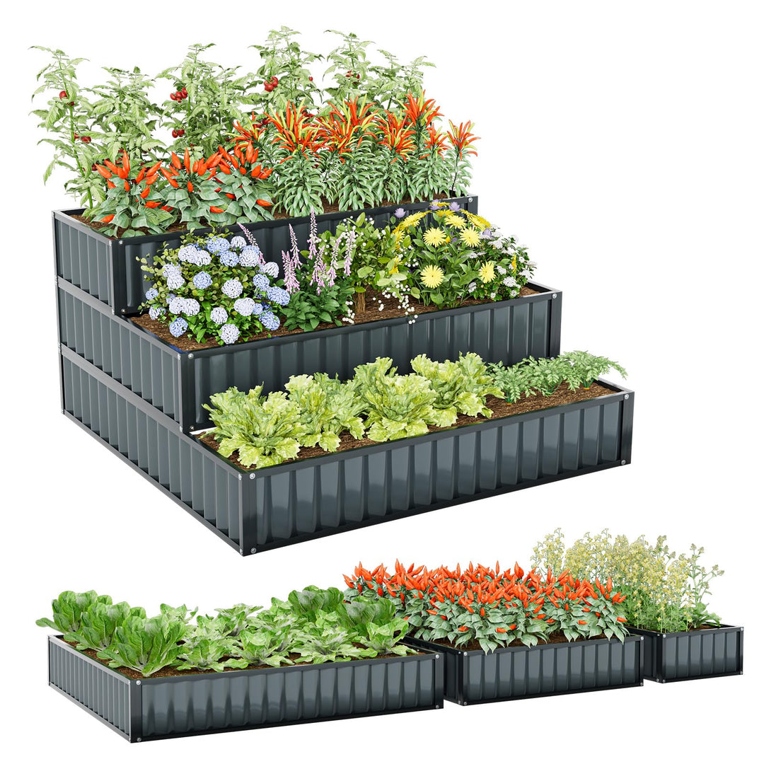 Giantex 3 Tier Raised Garden Bed