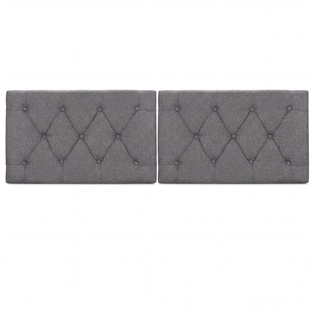 Giantex Upholstered Headboard for Twin/Twin XL Size Bed, Wall Mounted Twin Headboard Only