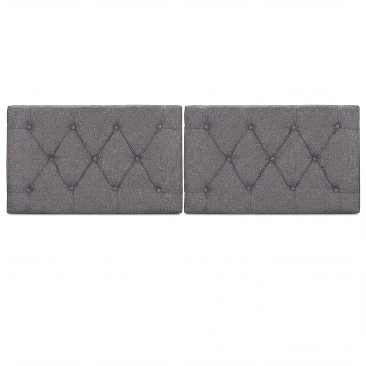 Giantex Upholstered Headboard for Twin/Twin XL Size Bed, Wall Mounted Twin Headboard Only