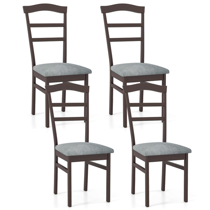 Giantex Wooden Dining Chairs Set for Dining Room Living Room
