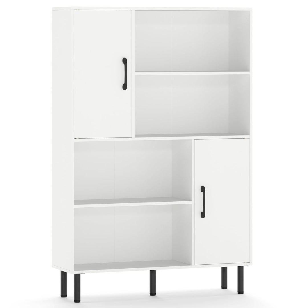 Giantex 47 Inches Storage Cabinet with Doors for Living Room