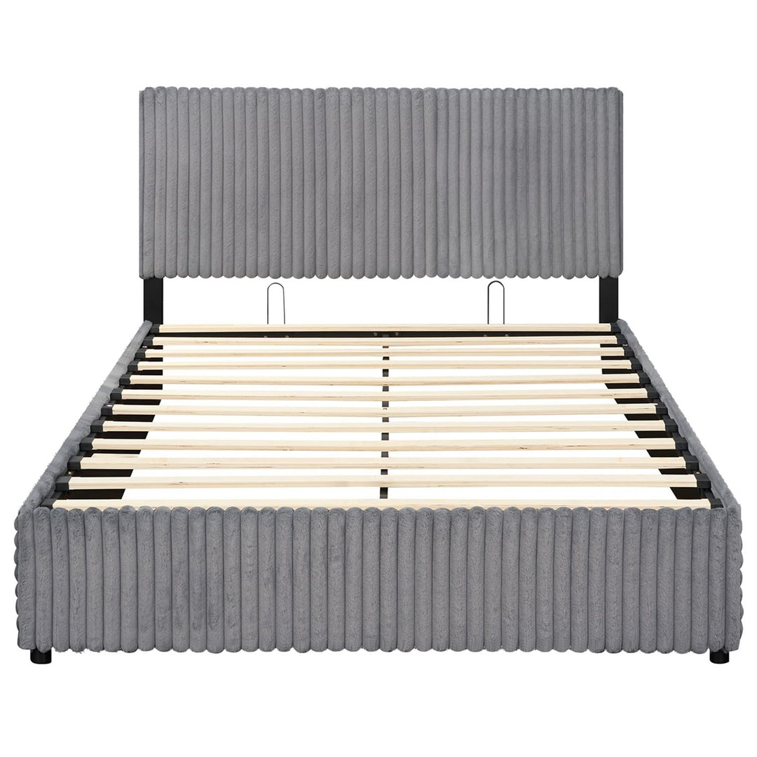 Giantex Queen Size Lift Up Storage Bed