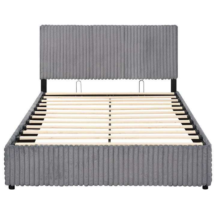 Giantex Queen Size Lift Up Storage Bed