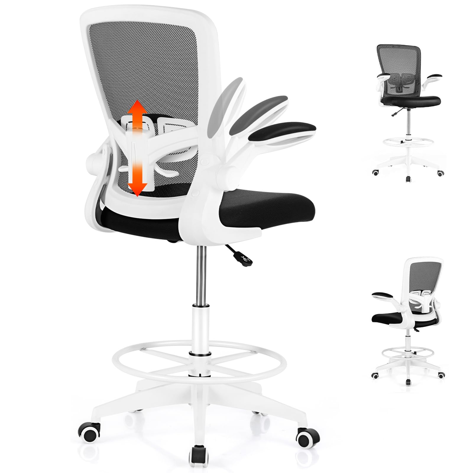 Drafting Chair High Back Office Chairs