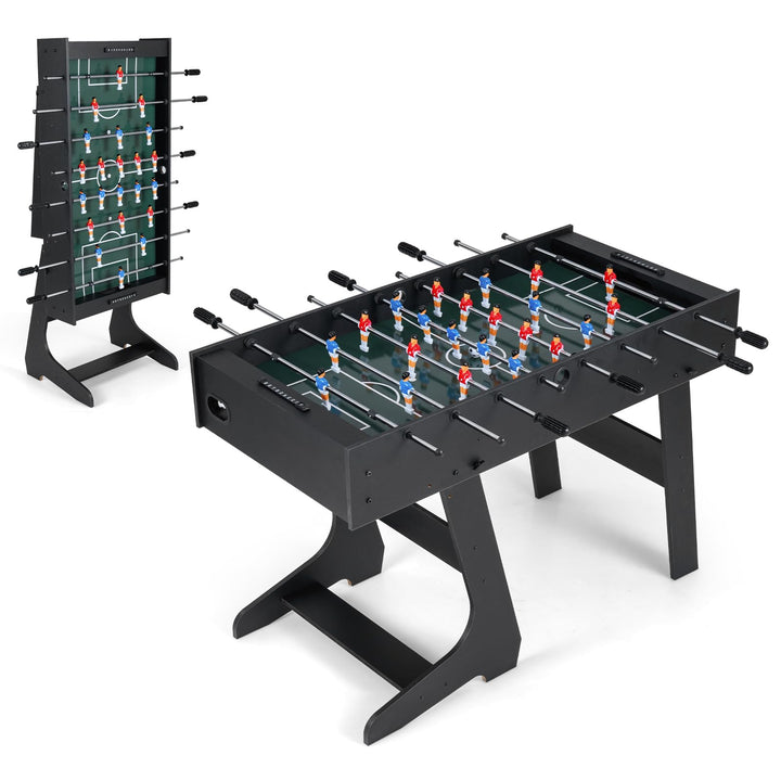 Giantex Foldable Foosball Table 48" Full Competition Sized Soccer Table Game w/22 Players