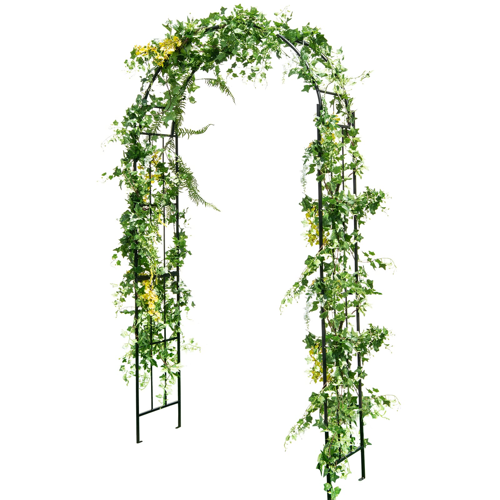 Giantex Garden Arch Trellis for Climbing Plants