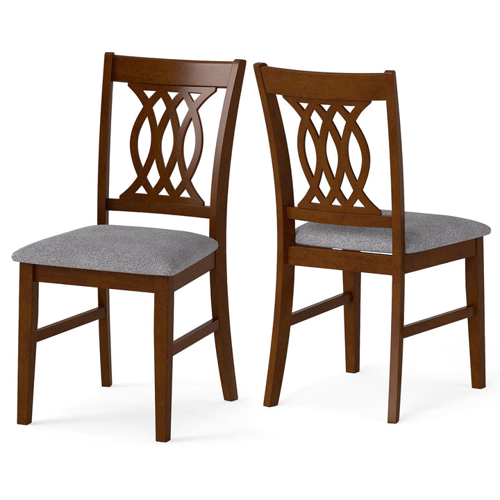 Giantex Upholstered Dining Chairs Set of 2/4 for Kitchen