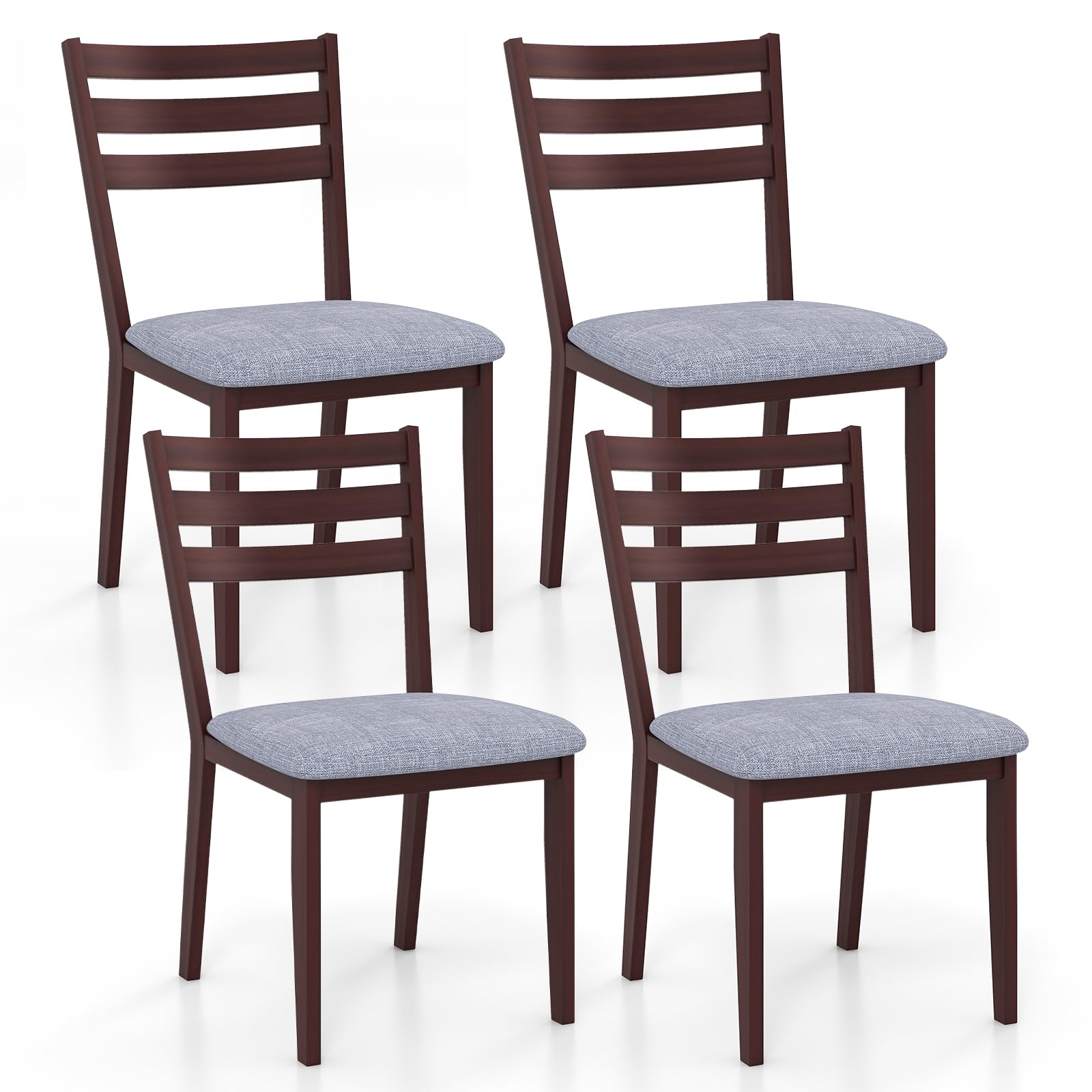 Giantex Wood Dining Chairs Set