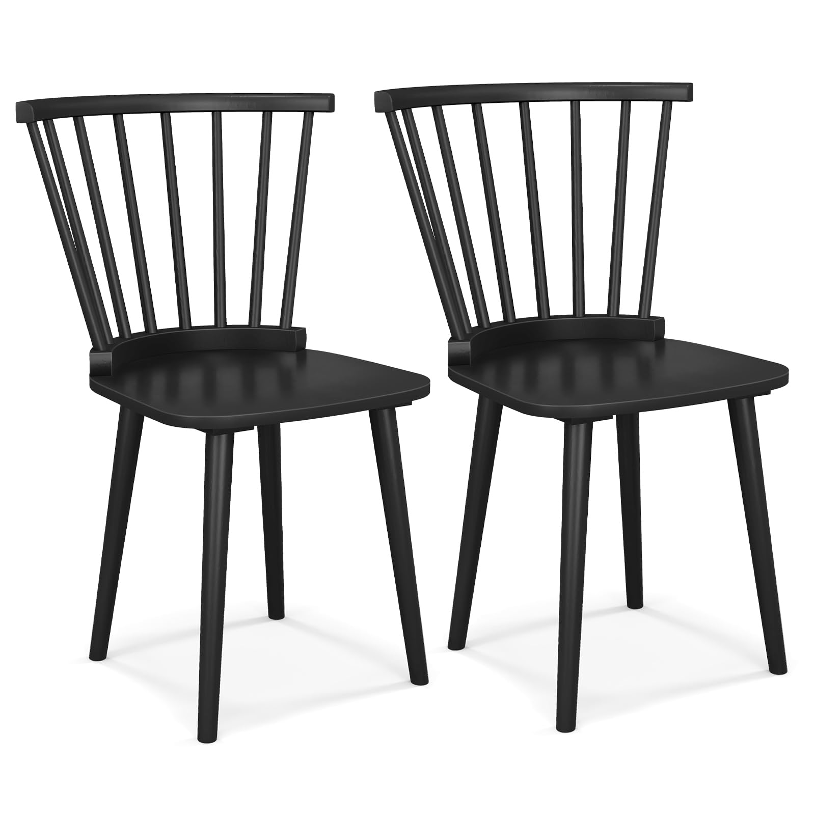 Giantex Wood Dining Chair, Windsor Dining Chairs