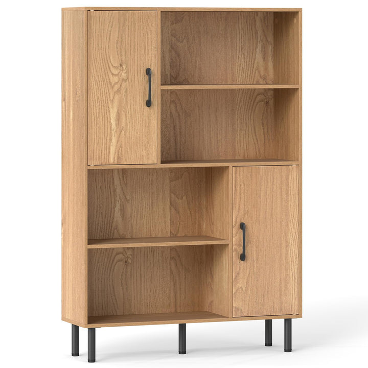 Giantex 47 Inches Storage Cabinet with Doors for Living Room