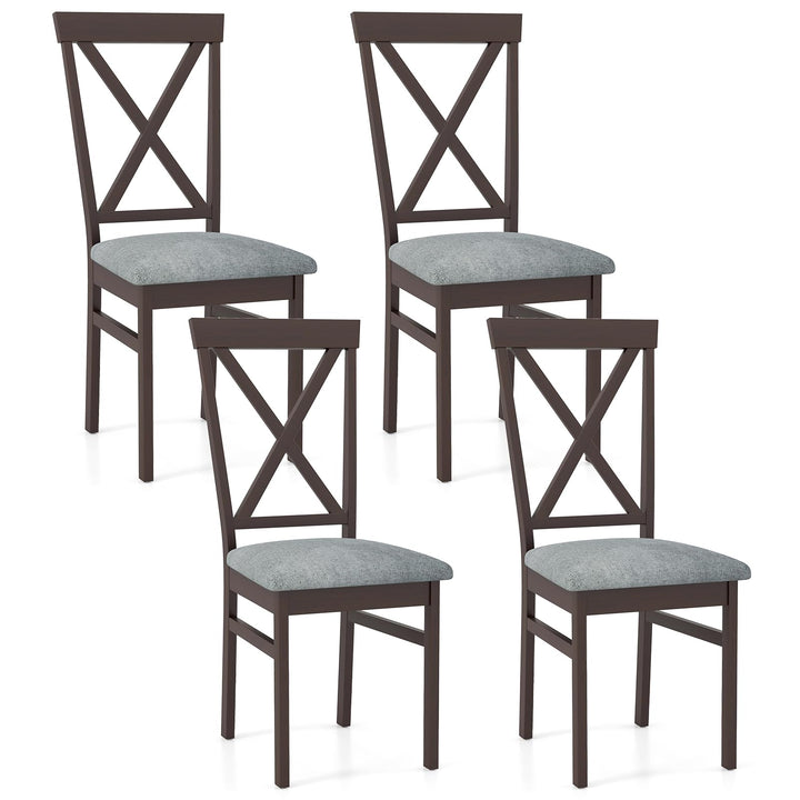 Giantex Wooden Dining Chairs Set for Dining Room Living Room