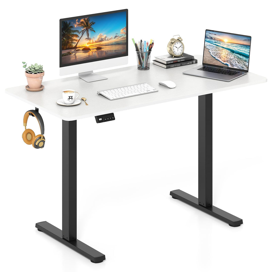 Giantex Electric Standing Desk 48" x 24" Height Adjustable Sit Stand Computer Workstation